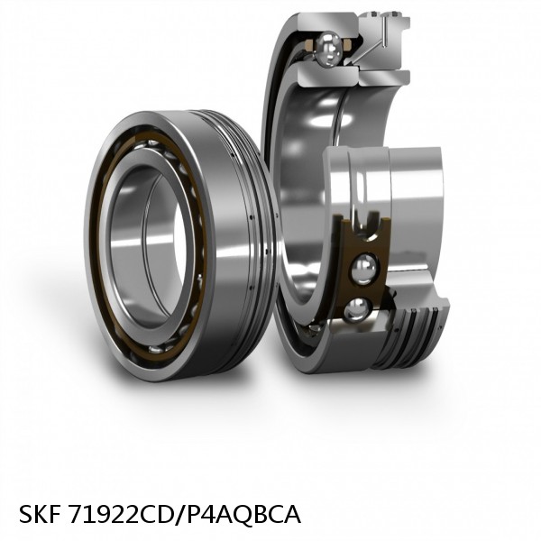 71922CD/P4AQBCA SKF Super Precision,Super Precision Bearings,Super Precision Angular Contact,71900 Series,15 Degree Contact Angle