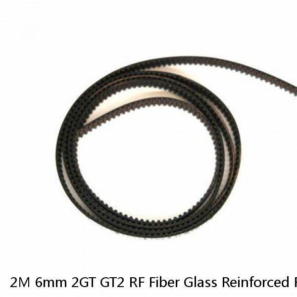 2M 6mm 2GT GT2 RF Fiber Glass Reinforced Rubber Timing Belt for 3D Printer GATES