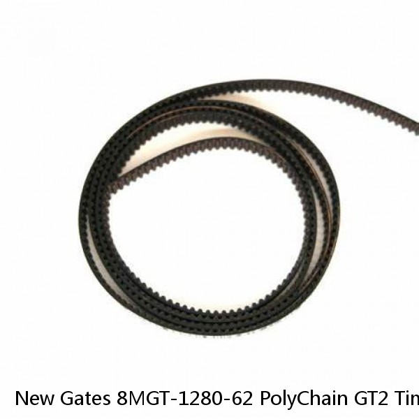 New Gates 8MGT-1280-62 PolyChain GT2 Timing Belt ***Made in the USA ***  READ***